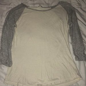 Baseball half sleeve baseball tee